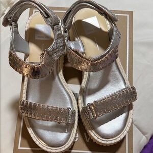 Dolce Vita Silver Women's Sandals